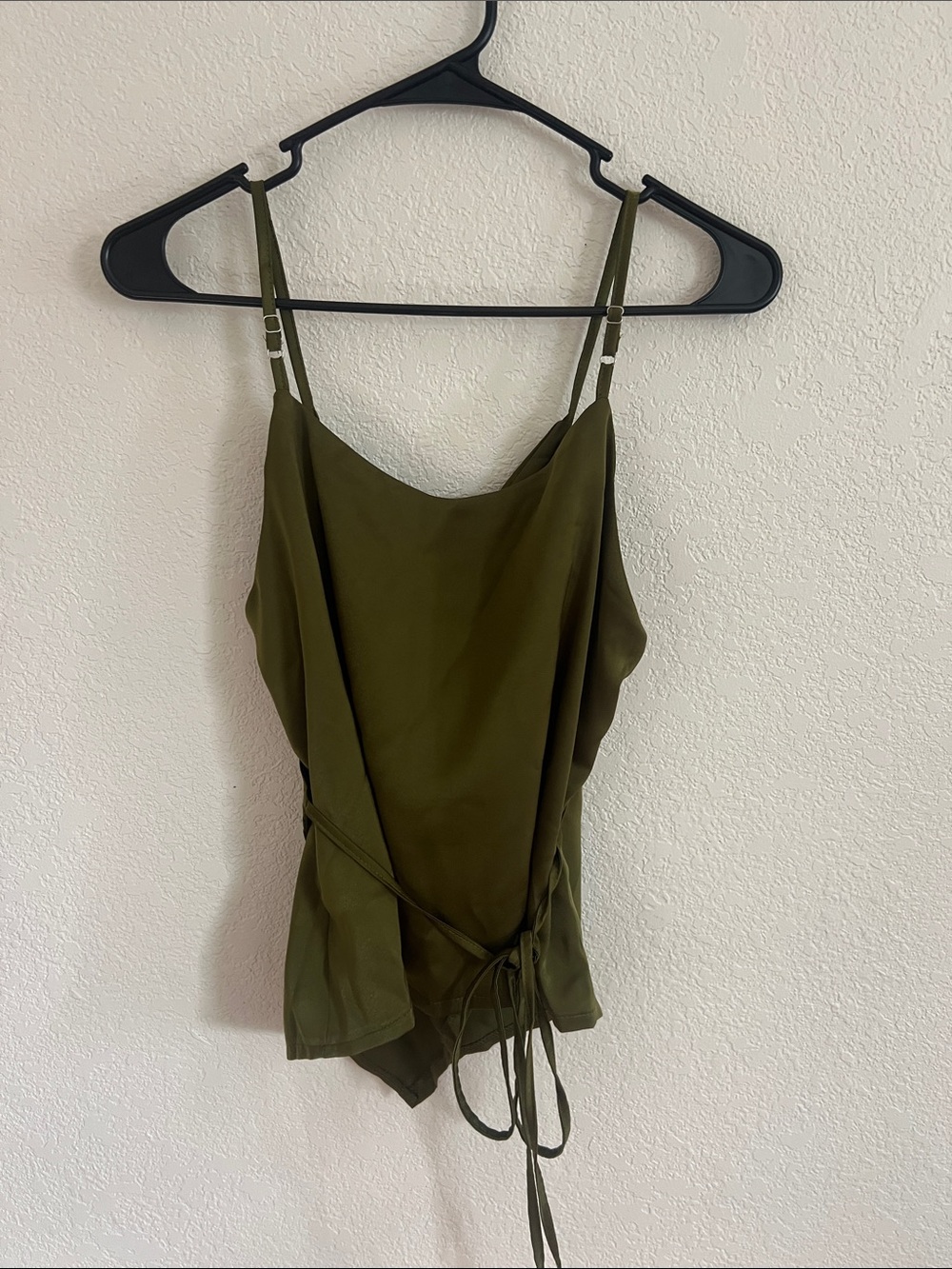 Shein Olive Wrap Tank
